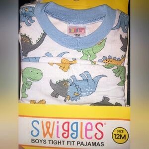 Boys 12m dinosaurs pj's set